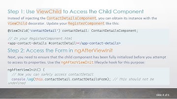 Resolving undefined FormGroup in Angular Components