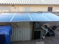 1.2kw Solar Panels Off Grid w/ 24v battery bank running window air conditioner and more.