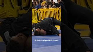 12-0 finals win at 2023 IBJJF Phoenix Open bjj