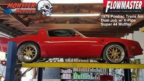 1979 Pontiac Trans Am - Flowmaster Exhaust