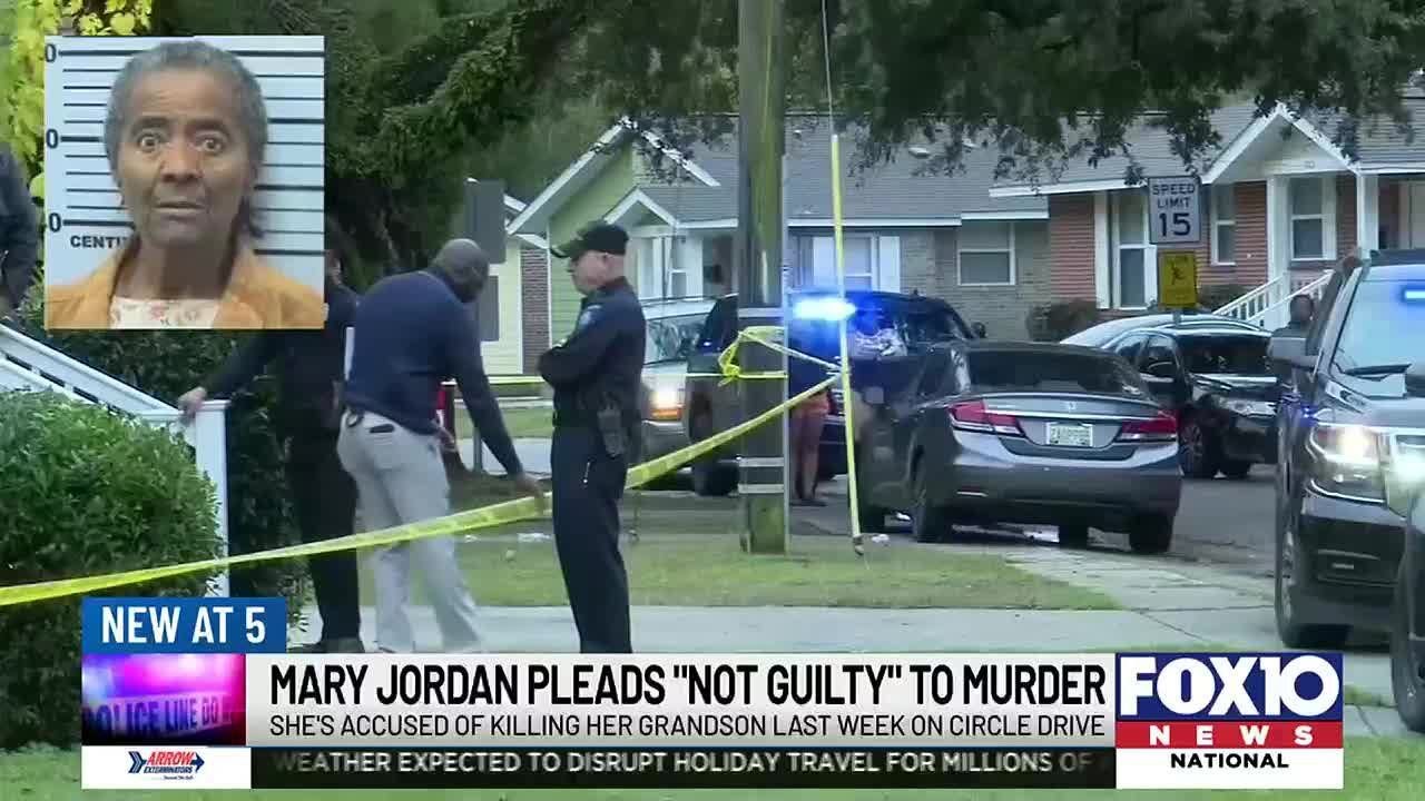 Woman accused of killing her grandson pleads not guilty - YouTube