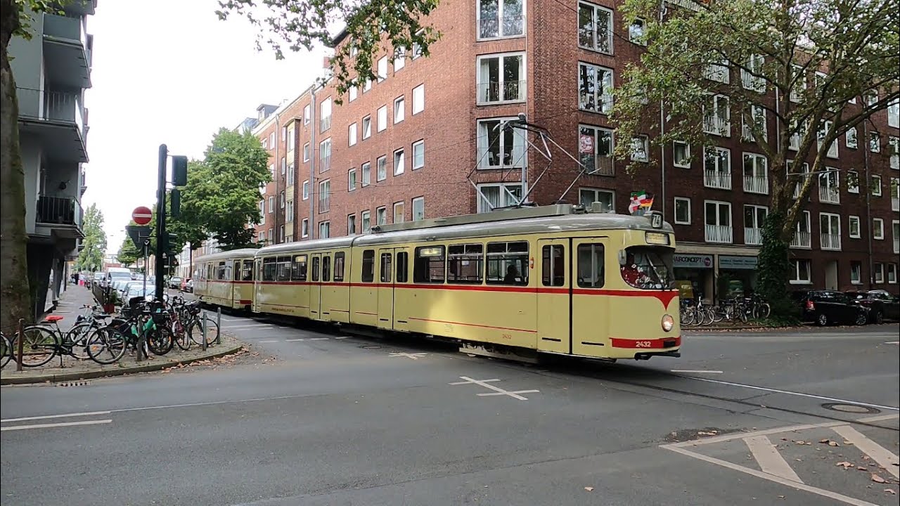 Tramspotting Düsseldorf, Museumslinie 714 am 17.September 2023