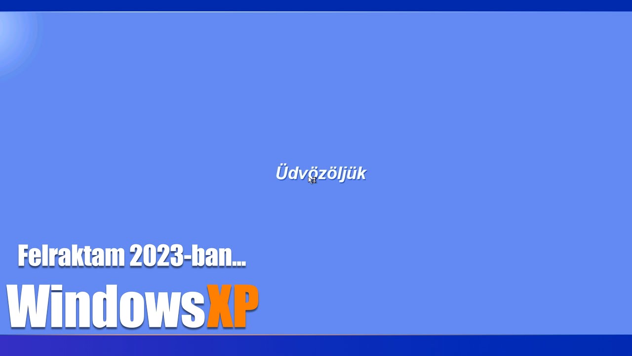 Windows XP-t Használtam 2023-ban! /Disk Cloning/