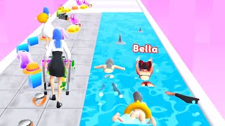 Beauty Race!🏊‍♀️👙👗 All Levels Gameplay Walkthrough Android iOS NEW LEVELS screenshot 5