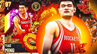 GALAXY OPAL YAO MING GAMEPLAY! ITS IMPOSSIBLE TO STOP HIM IN THE PAINT! NBA 2k21 MyTEAM