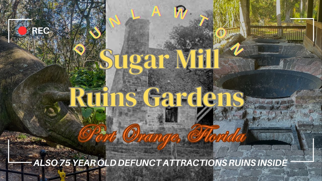 Руины Бонголенда на территории руин сахарного завода Данлоутон.