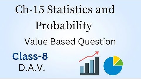 Class-8/D.A.V./Value Based Question/CH-15/Statistics and Probability/ A school organised a camp...