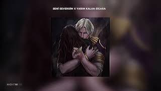 SENİ SEVERDİM X YARIM KALAN SİGARA X ABER SİE X KARA SEVDA Resimi