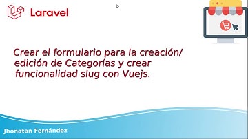 07 crear form categoria y uso de vuejs2 - Creando tienda online Laravel 6