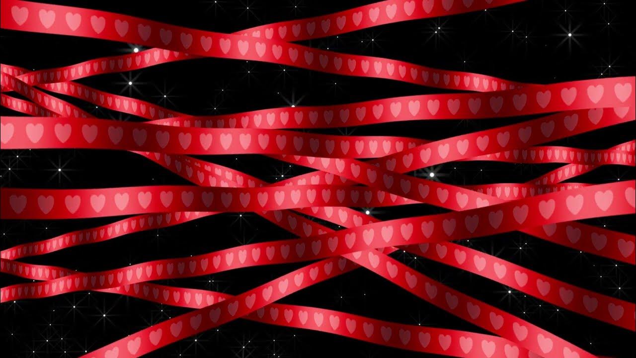 Ленты. Перекрещенные полоски на прозрачном фоне. Спорт, фитнес и любовь ...
