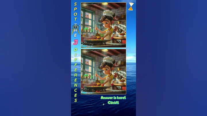 Spot the Difference🌟Little chefs 18