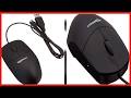 Amazon Basics Wired Mouse Precision and Comfort for Everyday Use