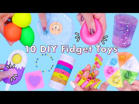 10 DIY Best Compilation TIKTOK POP IT Fidget toys! VIRAL TikTok anti