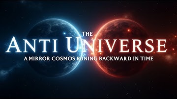 The Anti-Universe: A Mirror Cosmos Running Backward in Time