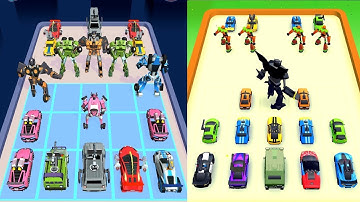 Merge Robot Car Monster : Evolution Of Robot Rise Rampage, New Epic Battle,