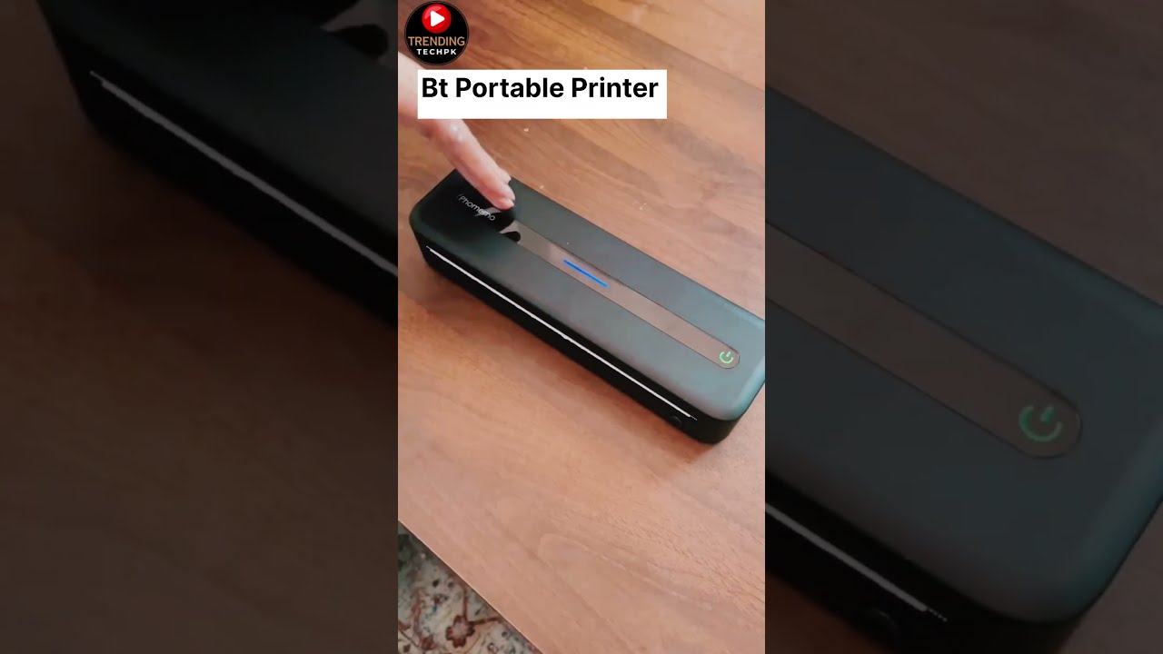 Portable Wireless Bluetooth Thermal Printer A4 5 Size Mobile Printing Anywhere
