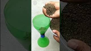 How to make flower pot using plastic bottle