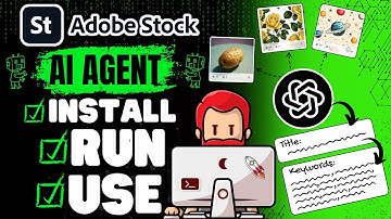 How To Run, Install & Use the Adobe Stock Ai Agent