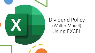 Dividend Policy-Walter