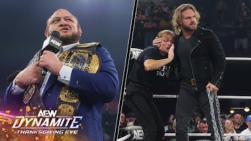 AEW Dynamite HIGHLIGHTS! Page & Strickland RUIN Samoa Joe & The Opps