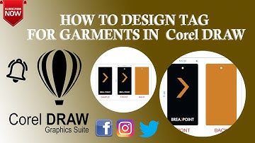 Coreldraw Tutorials - How To Garments Tag Design in Corel draw | Tag Design in Coreldraw – (Full)