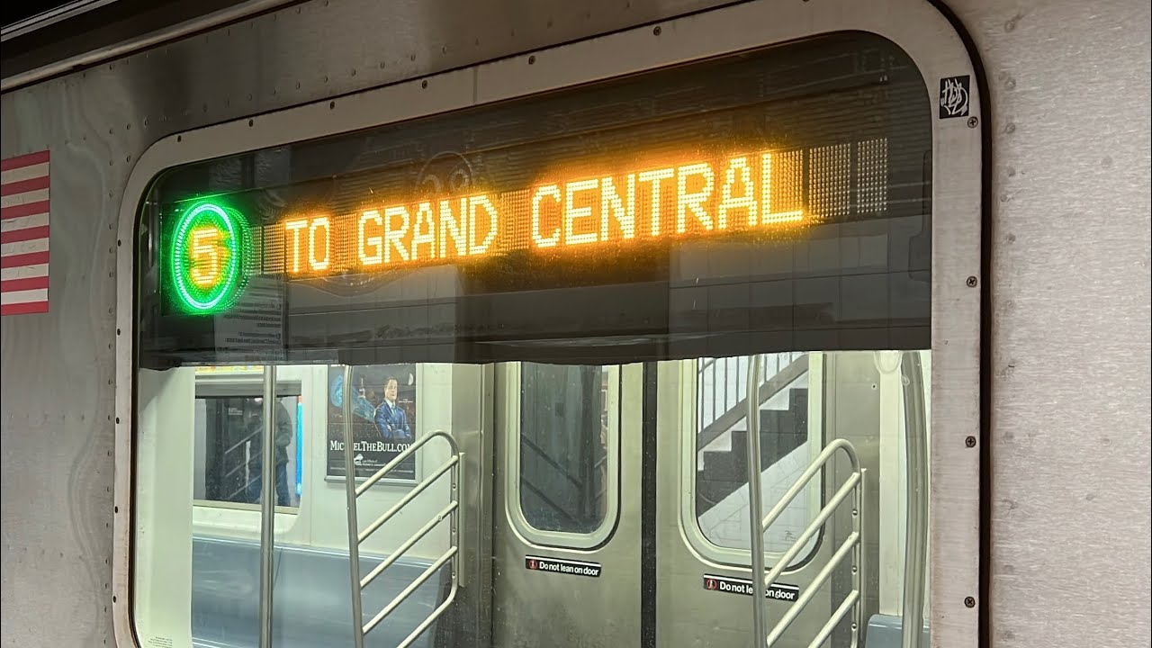 R142 (5) Express Train Ride from Eastchester - Dyre Av to Grand Central - 42nd Street 