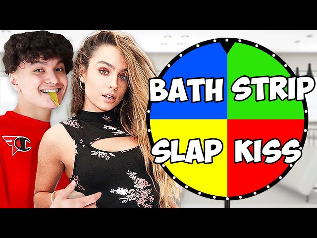 Spin the DARE Wheel Challenge w/ CRUSH (Sommer Ray & FaZe Jarvis)