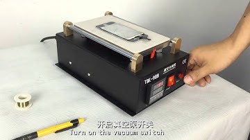 Manual Separator LCD Touch Screen Separating Machine with Built-in Vacuum Pump for Mobile Phone