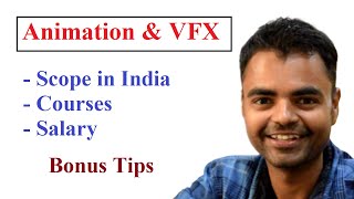 Animation & VFX Scope in India, Courses, Salary, Difference Between VFX and  SFX - YouTube