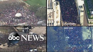 Thousands Rally For Womens March