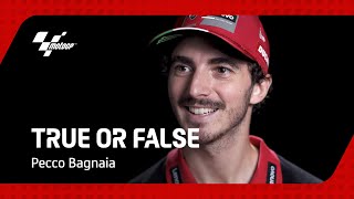 How much do MotoGP™ riders know about themselves? | Pecco Bagnaia