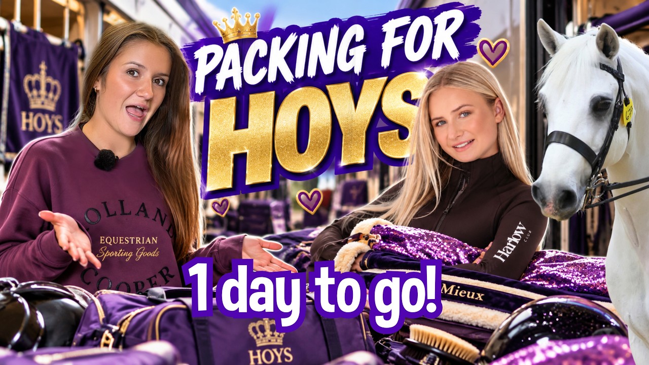 PACKING FOR HOYS WITH LEXI!