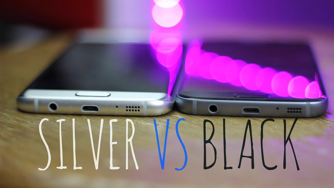 Galaxy S7 : Black vs Silver (개봉)