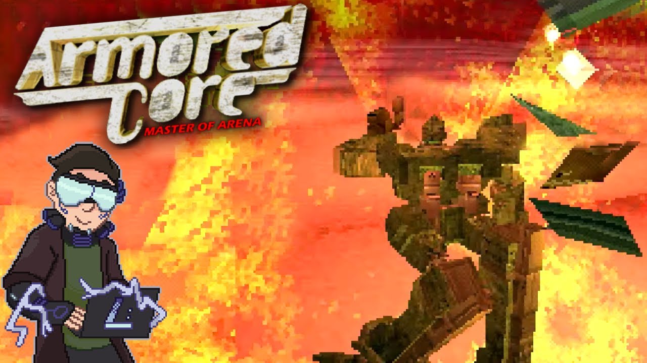 Armored Core: Master of Arena  (PS1) Gameplay 