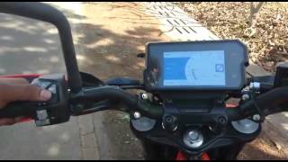 2017 KTM Duke 390 TFT Screen video-2