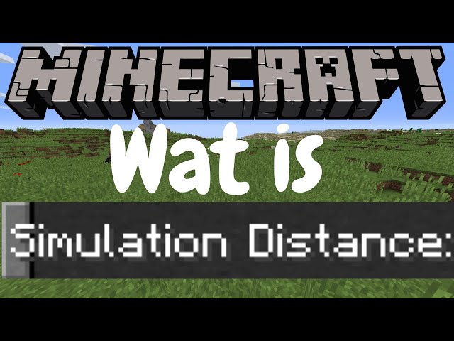 what should i put my simulation distance in minecraft｜TikTok Search