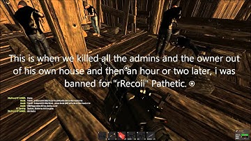 Rust-Team RP Rekts 3 Admins and gets RustDB bans!-RP