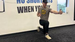 Split Squat weight shift iso hold