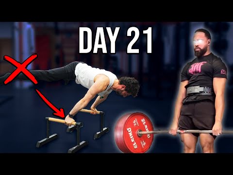 Deadlifter Teaches Full Planche?! (Road To Planche Day 21)