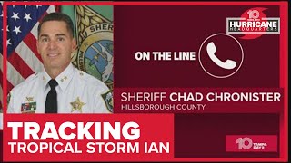 'There is no reason to go out right now': Hillsborough County sheriff