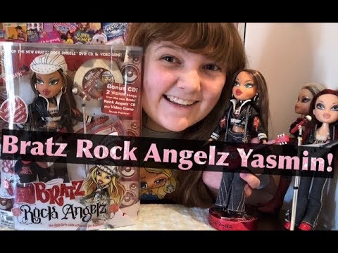 2005 Bratz Rock Angelz Yasmin Funky Fashion Makeover Styling Head