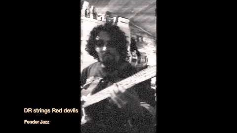 Slap Bass DR Strings Red Devils