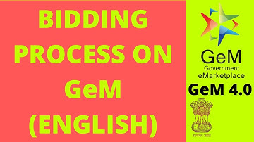 GeM 3.0 Bidding Process (Monkenstein Services)