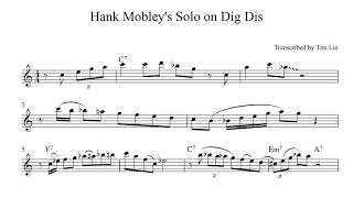 Dig Dis by Hank Mobley