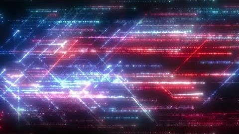 Data Travelling Loop Stock Motion Graphics