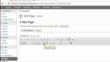 The WordPress Editor Toolbar