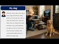 Learn English A1+ | ESL Reading & Listening Practice | My Dog