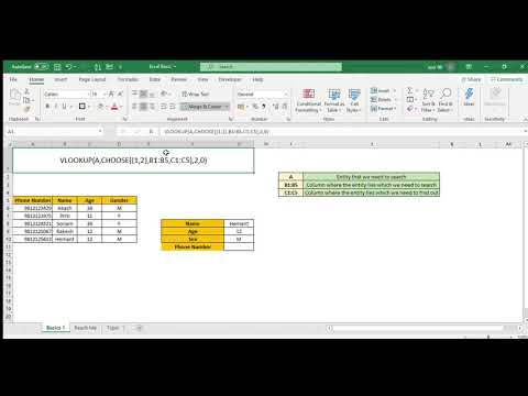 Reverse Vlookup Method   How to use Vlookup in reverse way