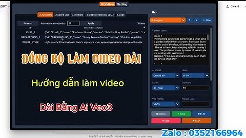 Hướng dẫn làm video ai dài đồng bộ bằng ai veo3utra
