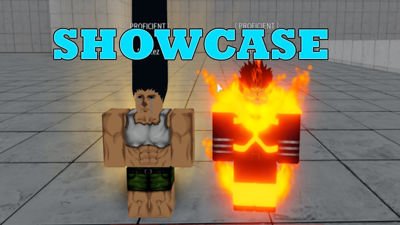 Gon Endeavor Showcase Anime Battle Arena Youtube - roblox anime battle arena infinite combo